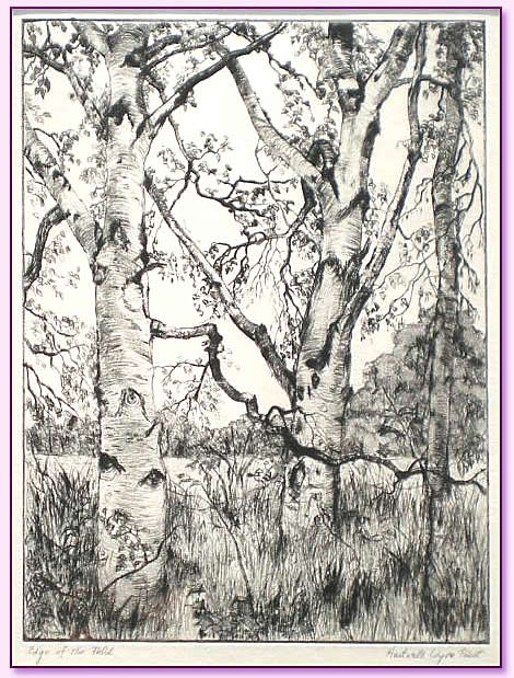 Wyse Priest Birches Unframed